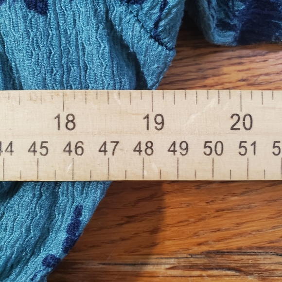 CATO MAXI TIERED Dress Floral Size XL Garden Flowy Botanical Countryside - Picture 9 of 9